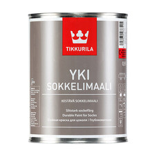 Краска для цоколя Tikkurila Yki Socle база А белая 0,9 л