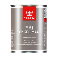 Краска для цоколя Tikkurila Yki Socle база А белая 0,9 л