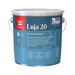 Краска моющаяся Tikkurila/Tikkivala Luja Extra полуматовая база С бесцветная 2,7 л - фото 3