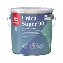 Лак алкидно-уретановый яхтный Tikkurila Unica Super 90 основа EP бесцветный 2,7 л высокоглянцевый