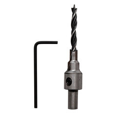 Изображение товара Сверло по дереву Vira 5х86 мм конфирмат для мебельной стяжки 7х50 мм с зенкером (552750)