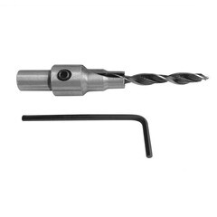 Сверло по дереву Vira 6х92 мм конфирмат для мебельной стяжки 8х50 мм с зенкером (552690) - фото 3