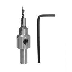 Сверло по дереву Vira 3х62 мм конфирмат для мебельной стяжки 4х50 мм с зенкером (552362) - фото 1