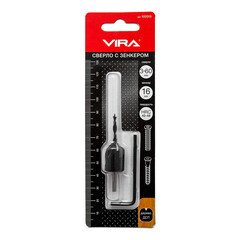 Сверло по дереву спиральное Vira 3х60 мм с зенкером (552053) - фото 3