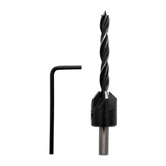 Изображение товара Сверло по дереву спиральное Vira 6х93 мм с зенкером (552056)