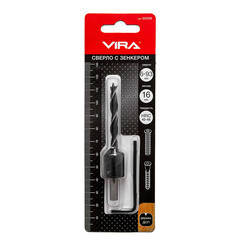 Сверло по дереву спиральное Vira 6х93 мм с зенкером (552056) - фото 3