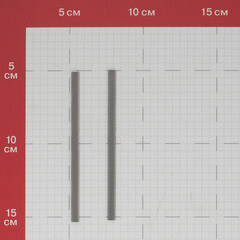 Нож для рубанка Практика (773-774) 102х5.5 мм быстрорежущая сталь (2 шт.) - фото 3