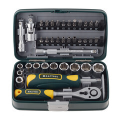 Изображение товара Набор бит и торцевых головок Kraftool (27970-H38) (38 шт.)