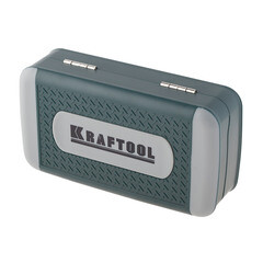 Набор бит и торцевых головок Kraftool (27970-H38) (38 шт.) - фото 5