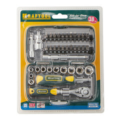 Набор бит и торцевых головок Kraftool (27970-H38) (38 шт.) - фото 4