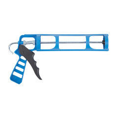 Пистолет для клеев и герметиков скелетный усиленный 310 мл Зубр Teflon (6632) - фото 7