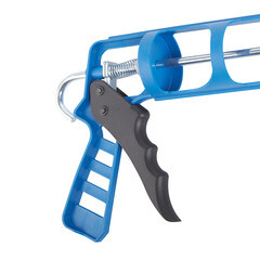 Пистолет для клеев и герметиков скелетный усиленный 310 мл Зубр Teflon (6632) - фото 4