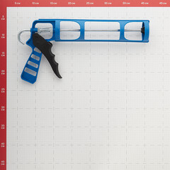 Пистолет для клеев и герметиков скелетный усиленный 310 мл Зубр Teflon (6632) - фото 3