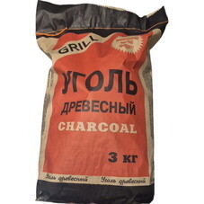 Уголь древесный 3 кг Ветка Биочар