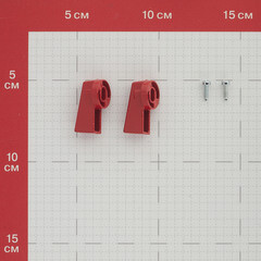 Ручки для коллектора Tiemme красные (2 шт.) (1790007-D) - фото 2