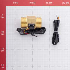 Датчик расхода воды ПолиТех 1" латунный (1887) - фото 3