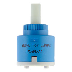 Картридж для смесителя короткий Lemark d35 мм с керамическими пластинами (LM8503P-BL) - фото 4