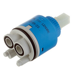 Картридж для смесителя удлиненный Lemark d35 мм с керамическими пластинами (LM8504P-BL)