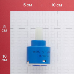 Картридж для смесителя короткий Lemark d40 мм с керамическими пластинами (LM8505P-BL) - фото 3