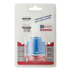 Картридж для смесителя короткий Lemark d40 мм с керамическими пластинами (LM8505P-BL) - фото 2