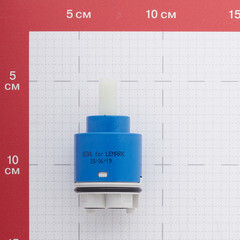 Картридж для смесителя удлиненный Lemark d40 мм с керамическими пластинами (LM8506P-BL) - фото 5