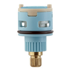 Дивертор для смесителя поворотный Rossinka d20 мм с керамическими пластинами (SP01-57-BL) - фото 4