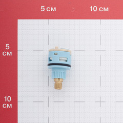 Дивертор для смесителя поворотный Rossinka d20 мм с керамическими пластинами (SP01-57-BL) - фото 3