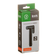 Лейка гигиеническая Iddis Optima Home черная (020BBLGi20) - фото 6