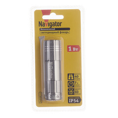 Фонарь ручной Navigator (949287) светодиодный 9 LED 1 Вт на батарейках AAA алюминий - фото 3
