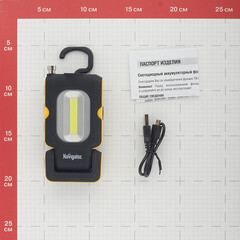 Фонарь подвесной Navigator светодиодный 1+1 LED 4 Вт аккумуляторный Li-Pol 850 мАч пластик (140831) - фото 3