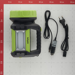 Фонарь ручной Navigator светодиодный 21 LED 15 Вт аккумуляторный пластик - фото 2