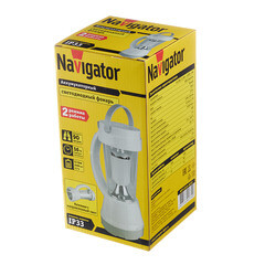 Фонарь кемпинговый Navigator светодиодный 16 LED 1 Вт аккумуляторный Li-Ion 2400 мАч пластик (947740) - фото 3