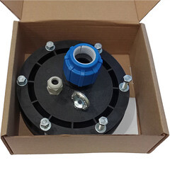 Оголовок для скважины d110-128 мм выход 32 мм пластиковый (ОГС 110-128/32) - фото 5