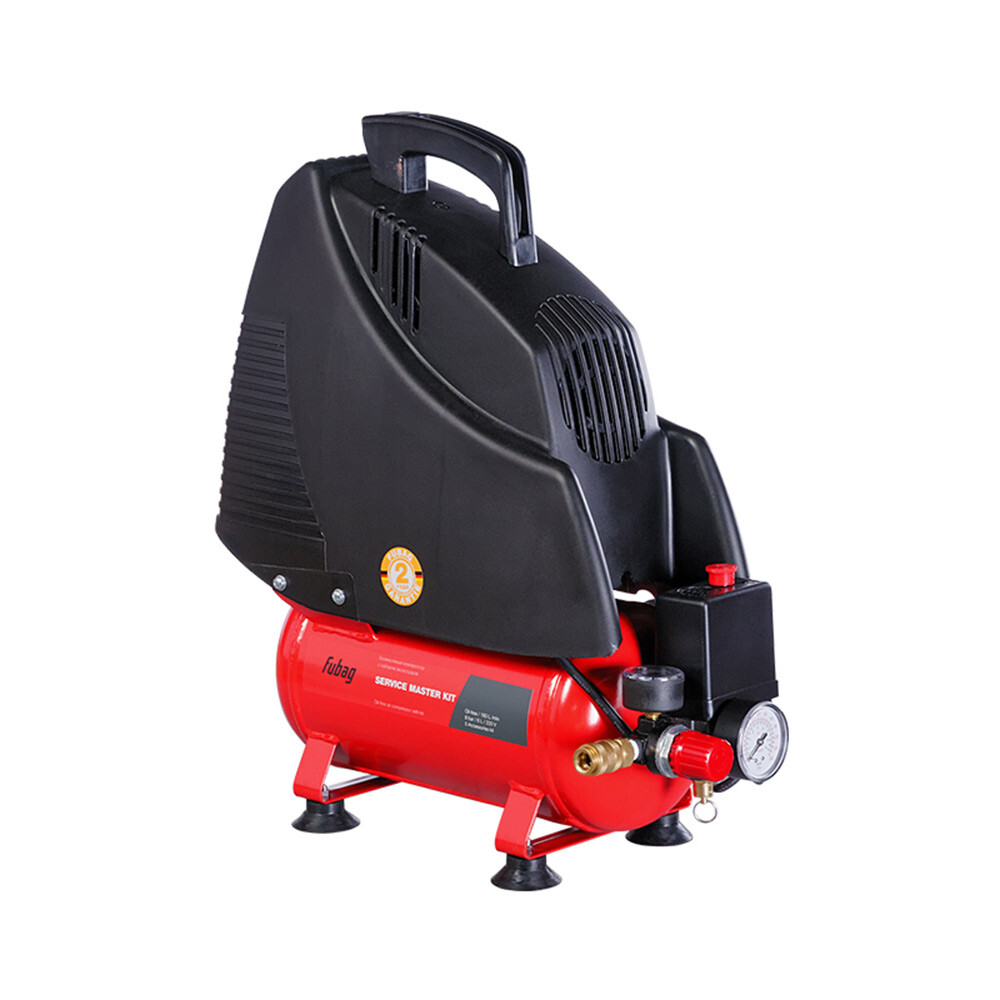 Изображение товара Компрессор Fubag SERVISE MASTER KIT 1,1 кВт 8 бар для помещения