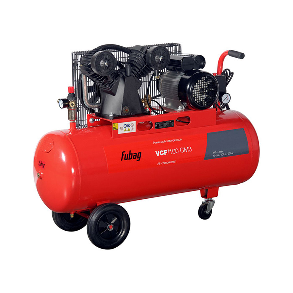 Изображение товара Компрессор масляный Fubag VCF/100 CM3 100 л 2,2 кВт (45681472) Изображение товара Компрессор масляный Fubag VCF/100 CM3 100 л 2,2 кВт (45681472)