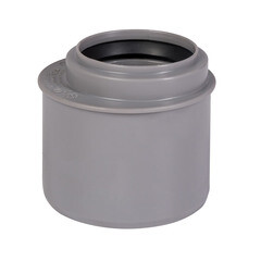Изображение товара Переходник Ostendorf HTRK d90х50 мм пластиковый эксцентрический для внутренней канализации (114730)