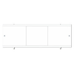 Экран для ванны фронтальный Метакам Diletto ПВХ 150х54 см белый раздвижной - фото 3