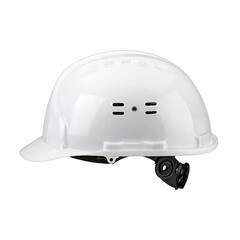 Изображение товара Каска защитная Исток Евро белая с храповиком (КАС003Б)