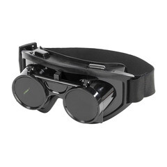 Очки защитные Исток закрытые с прозрачными линзами с откидными светофильтрами (ОЧК012) - фото 2