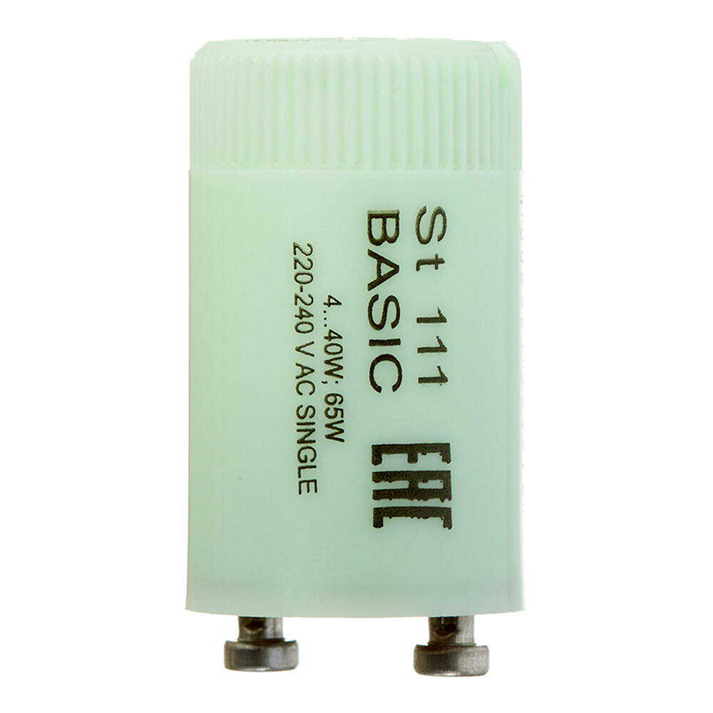 Изображение товара Стартер для люминесцентных ламп 2Р Osram ST 111 Basic 4-65 Вт 220 В (4008321364876)