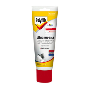 Шпатлевка Dulux Polyfilla для внутренних и наружных работ 330 г ...