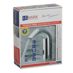 Смеситель для раковины Lemark Project сенсорный хром (LM4652CE) - фото 4