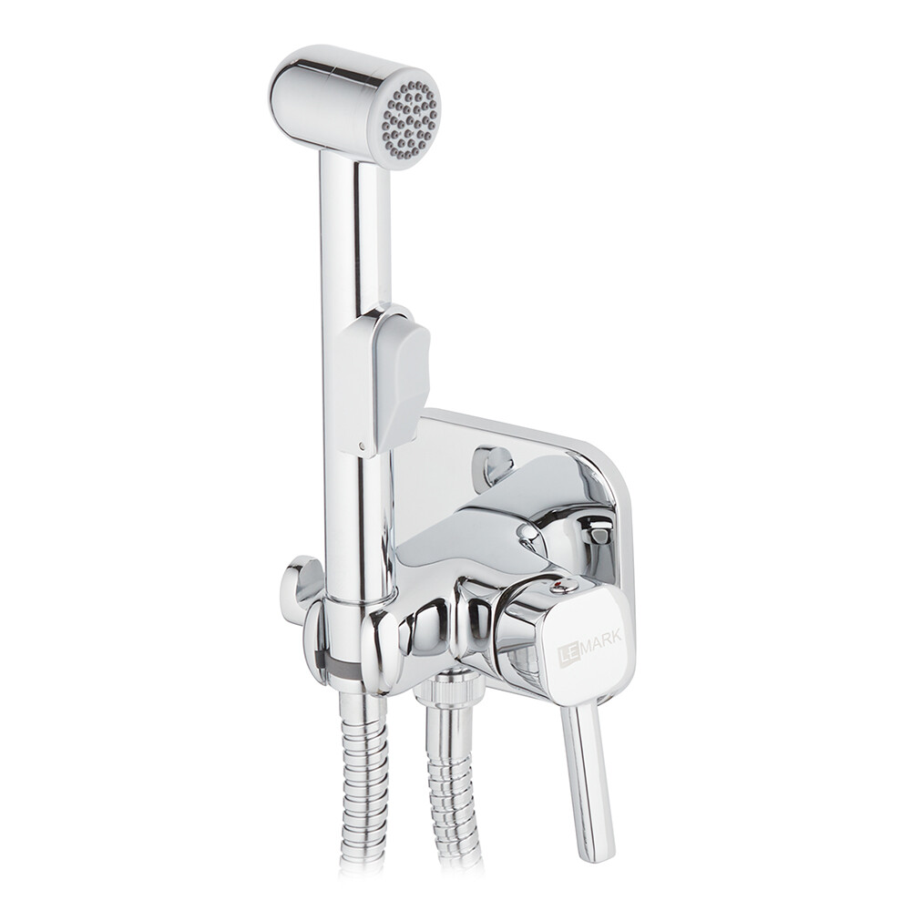 Изображение товара Смеситель с гигиеническим душем встраиваемый Lemark Solo со скрытой частью в комплекте хром (LM7165C) Изображение товара Смеситель с гигиеническим душем встраиваемый Lemark Solo со скрытой частью в комплекте хром (LM7165C)