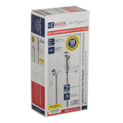 Смеситель с гигиеническим душем встраиваемый Lemark Solo со скрытой частью в комплекте белый (LM7168CW) - фото 2