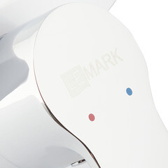 Смеситель с гигиеническим душем встраиваемый Lemark Solo со скрытой частью в комплекте белый (LM7168CW) - фото 4