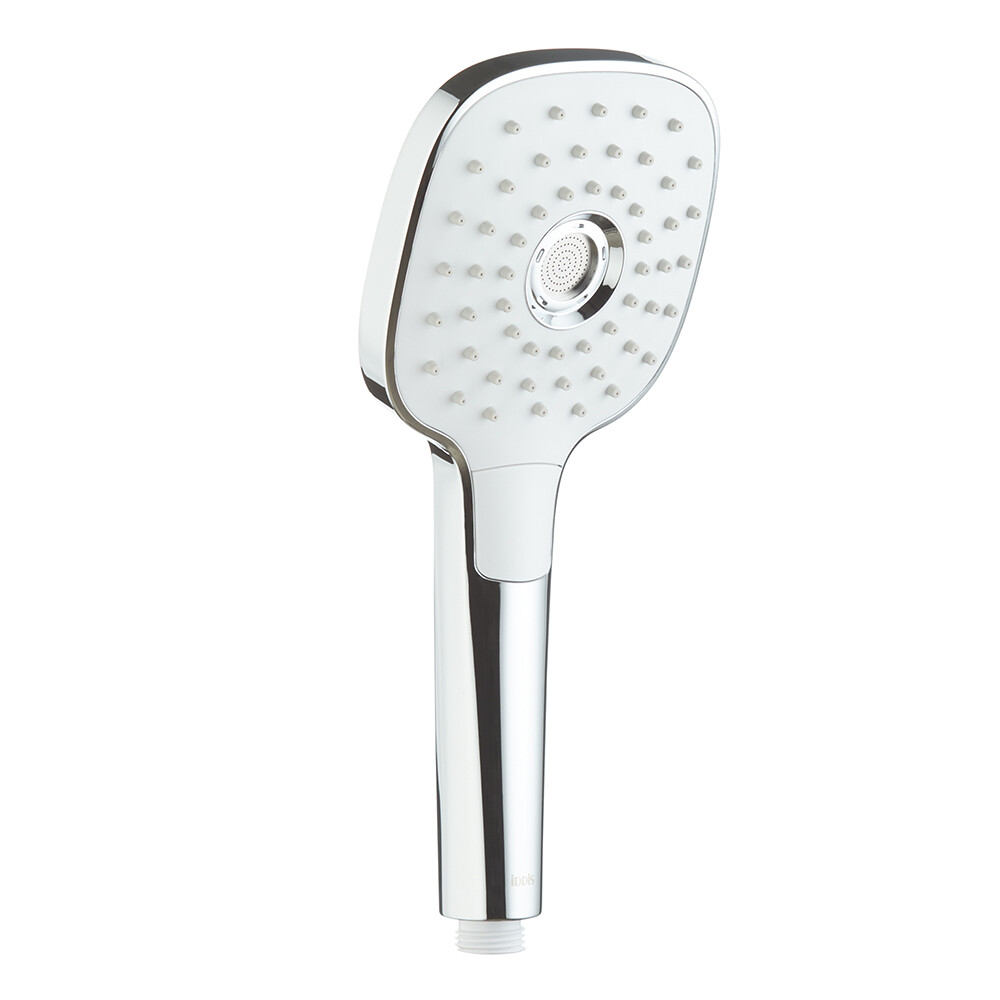 Изображение товара Лейка для душа Iddis Sena 112х255 мм 3 режима без шланга пластик белая/хром (SEN3F00i18) Изображение товара Лейка для душа Iddis Sena 112х255 мм 3 режима без шланга пластик белая/хром (SEN3F00i18)