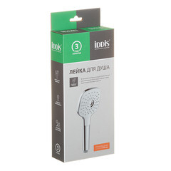 Лейка для душа Iddis Sena 112х255 мм 3 режима без шланга пластик белая/хром (SEN3F00i18) - фото 4