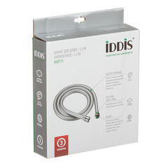 Шланг для душа Iddis 1500 мм пластик хром (A50711 1.5) - фото 3