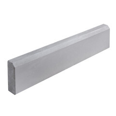 Бордюр тротуарный вибролитьевой 1000х220х75 мм серый - фото 2