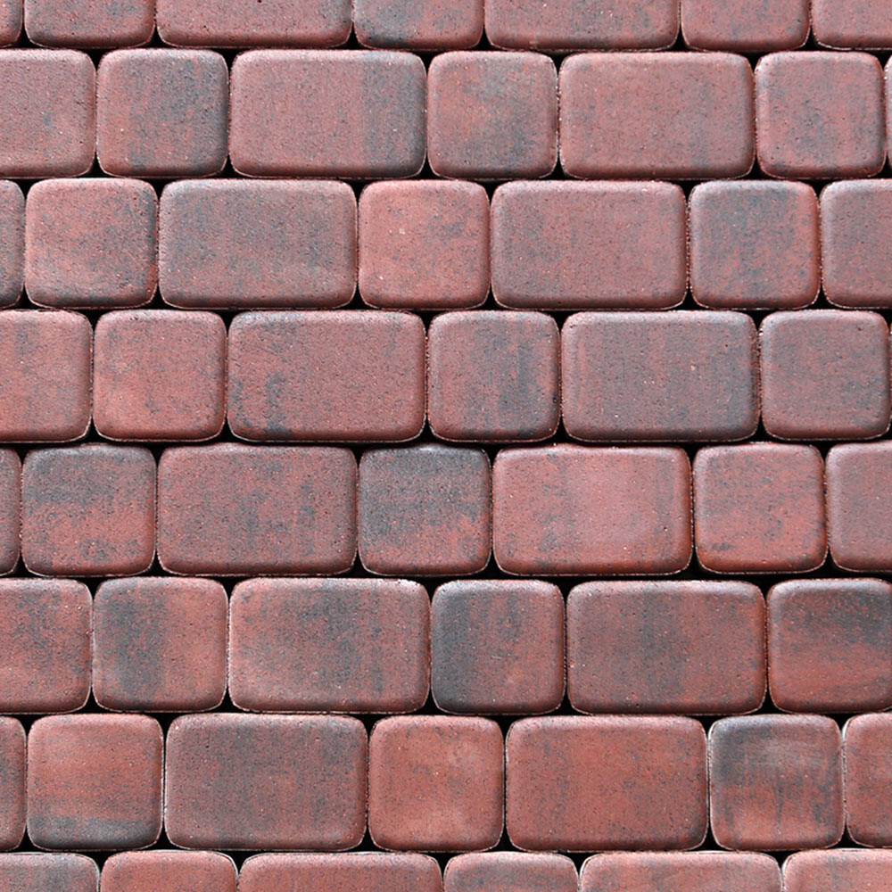 Плитка тротуарная разноразмерная Классико Листопад клинкер бетонная Выбор (14,56 кв.м)